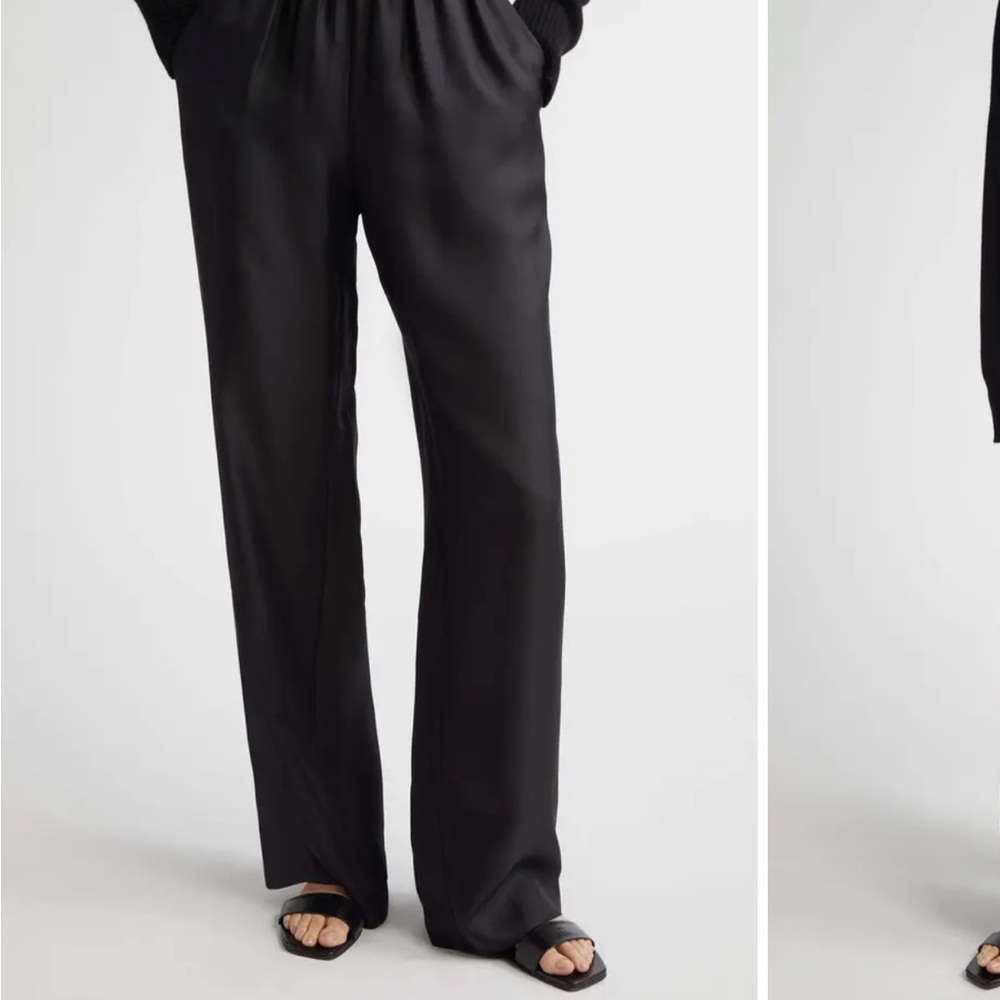 New. Never worn Loulou de saison  Black Silk Alera